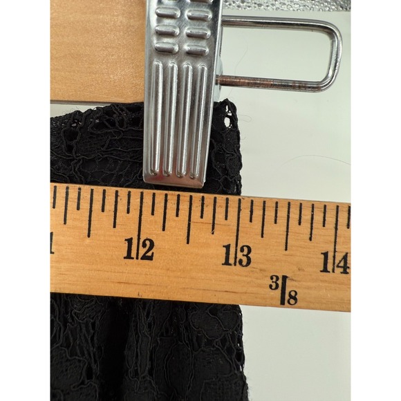 Doen Womens Black Sebastiane Lace Lined Skirt Size XS Whimsigoth Elegant - Picture 5 of 9